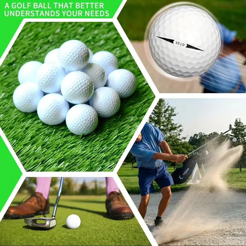 10 high quality golf balls, PU foam elastic balls, indoor and outdoor golf practice range, children's golf supplies