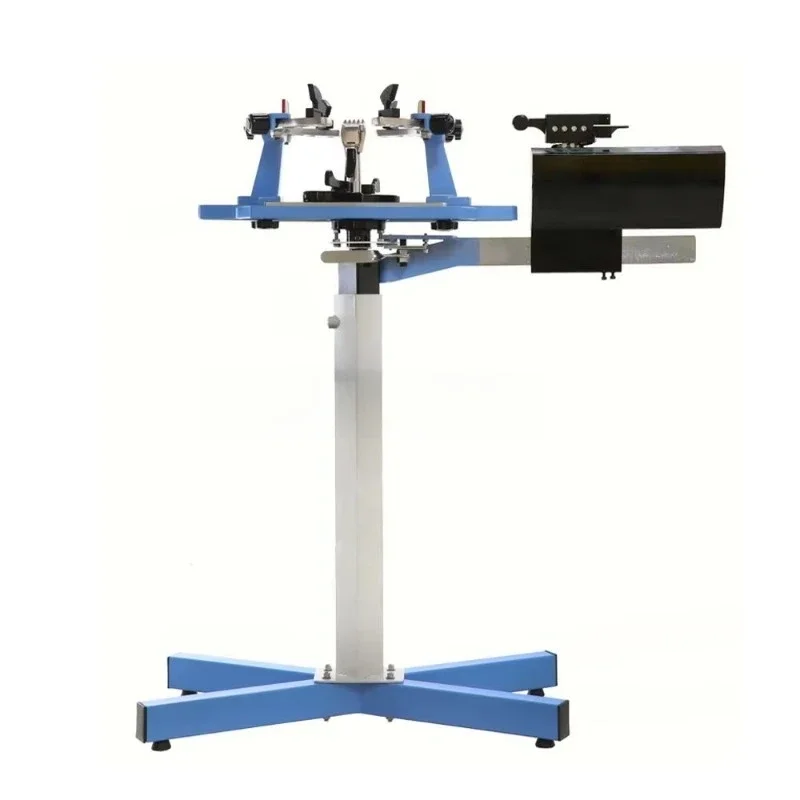 Dual-Use Automatic Standing Digital Tennis & Badminton Stringing Machine with Base Clamp, Working Disc with Brake