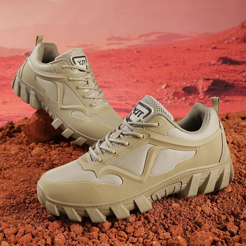 Men Hiking Sneakers Four Season No-slip Comfort Outdoor Casual Walking Shoes Fashion Versatile Youth Sports Men Running Shoes