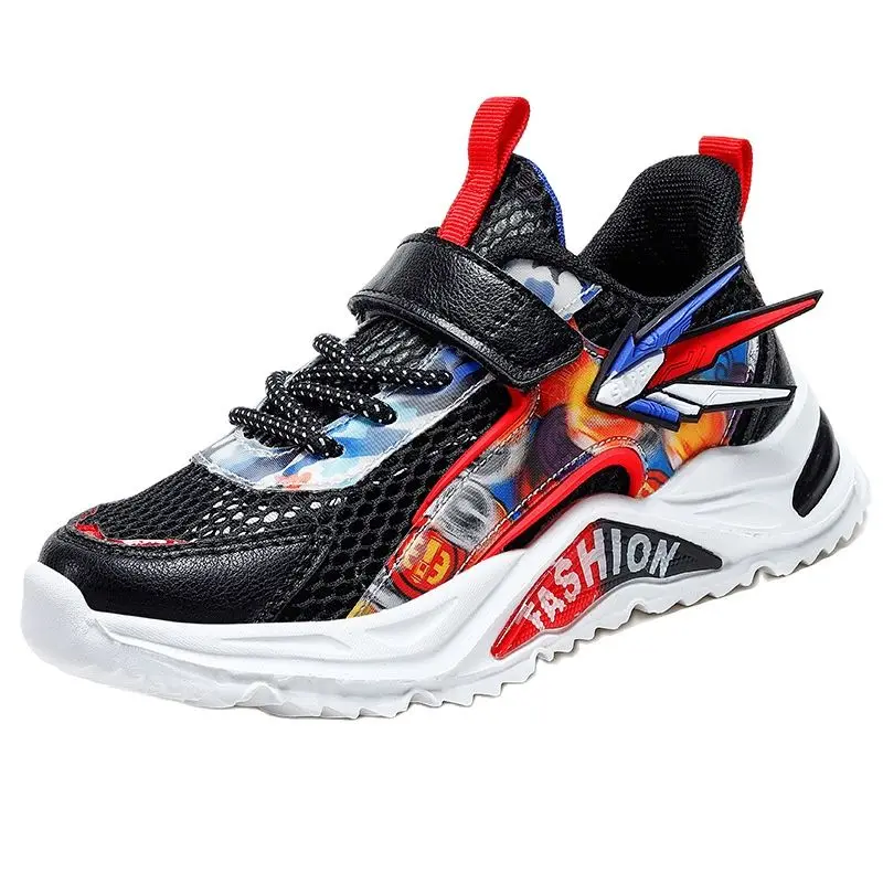 

2023 new children's sports shoes Summer tennis shoes Running shoes Boys' single tennis shoes Girls' casual shoes 7-12 years old