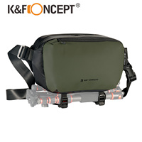 K&F Concept Lightweight Camera Sling Bag 10L Photography Shoulder Bag for Digital Canon/Nikon/Sony Camears/DJI Mavic Drone Pouch