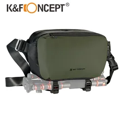 K&F Concept Leichte Kamera-Umhängetasche, 10 l, Fotografie-Umhängetasche für digitale Canon/Nikon/Sony Camears/DJI Mavic Drohnen-Tasche