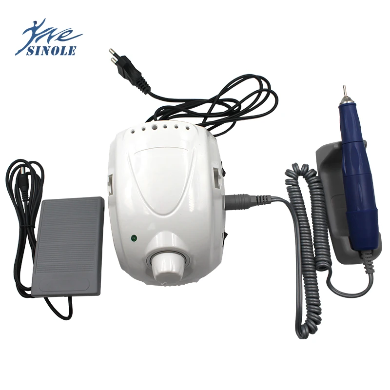 65W Dental Micromotor 35000rpm Nail Drills Manicure Machine Pedicure Electric Polishing Machine Polisher Grinder Lab Equipment
