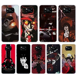 Alucard Hellsing Anime Silicon Phone Case For Xiaomi Poco X3 Nfc X5 X6 X7 F6 F5 Pro M5S M5 X4 F4 GT M4 M3 F3 F2 F1 Cover
