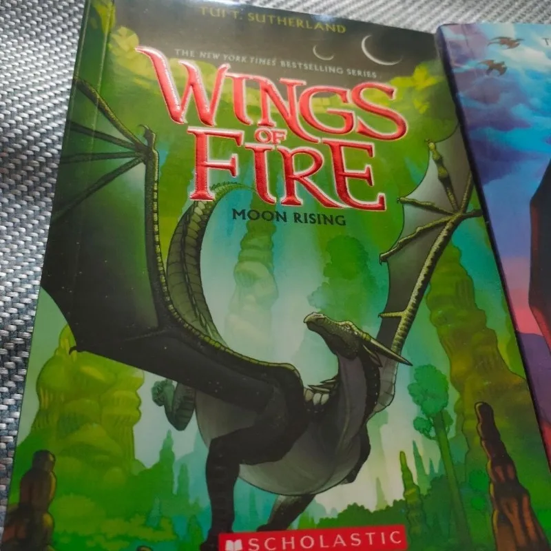 Imagem -05 - Wings of Fire Livro de Histórias de Aventura Infantil Ficção Científica Bridge Book Aprender Inglês Reading Gift Textbook Livros de Estudo 15 Livros