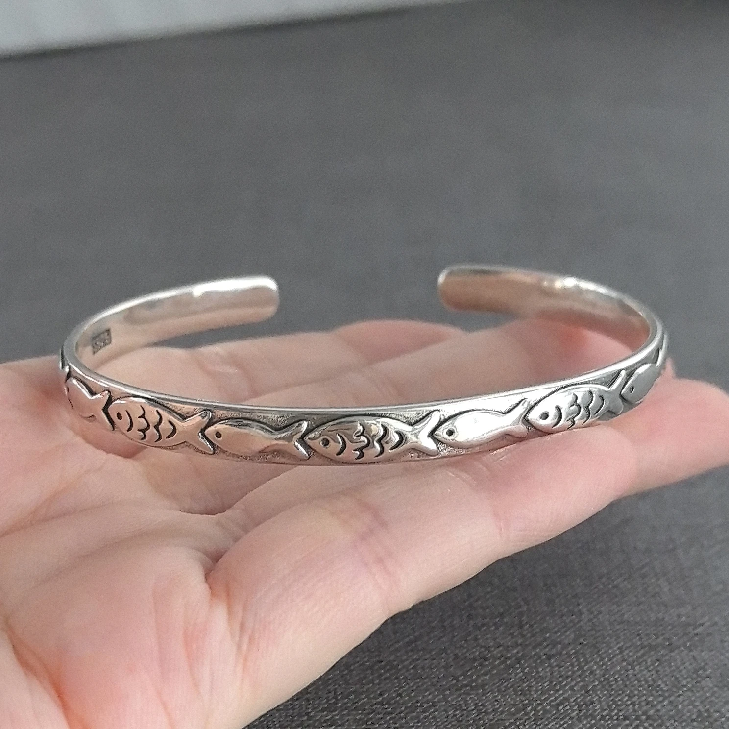 VENTFILLE 925 Sterling Silver Punk Bracelet For Women Bangle Temperament Creative Pattern Niche Trend Jewelry Gift Dropshipping