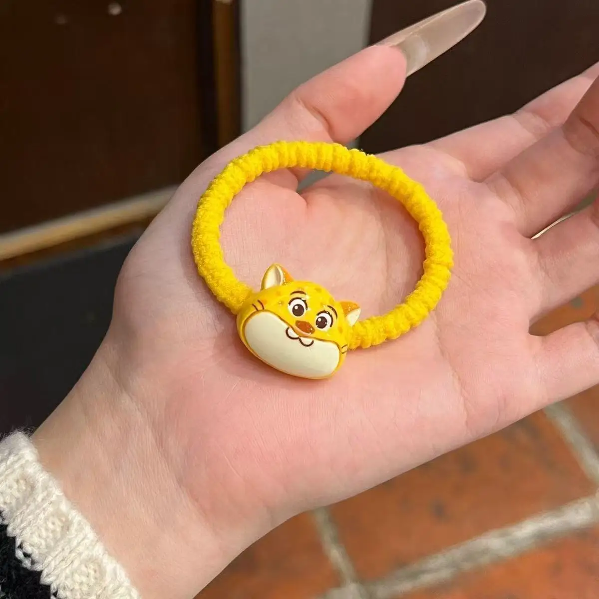 كارتون "Zootopia" - مشبك شعر جودي نيكل، فتاة حلوة في سن المراهقة، شريط مطاطي بمرونة عالية، أفضل صديق، هي لطيف للغاية #5