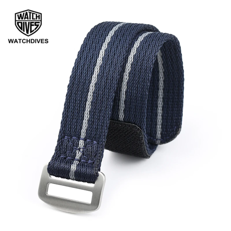 20mm 22mm Military Straps Premium Fabric Nylon Solf Universal Watchband for Sports Pilot Military Replace Nylon Watch Straps