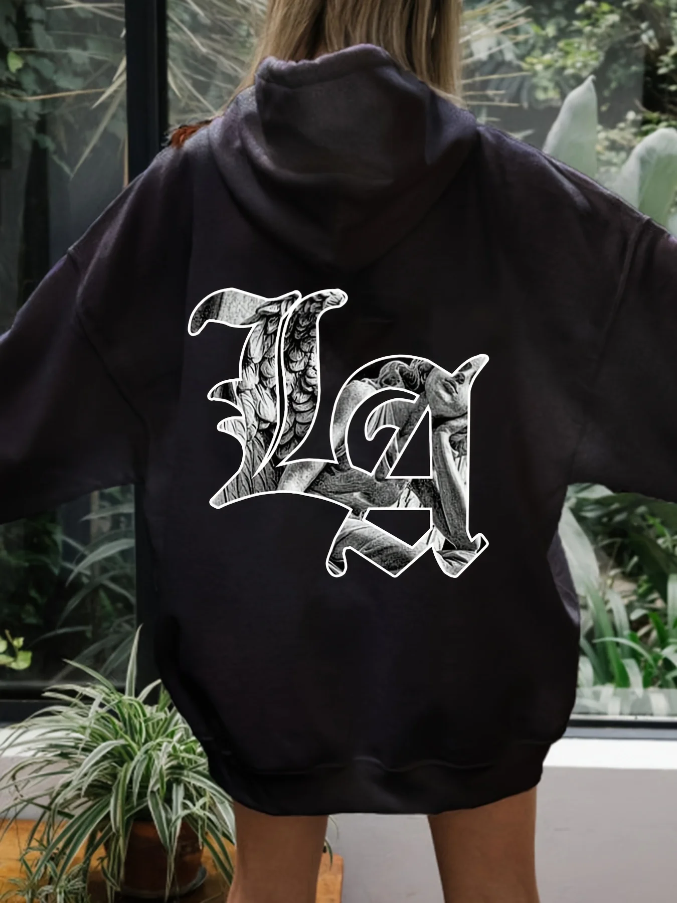 

Graphic Printing Autumn and Winter Pure Cotton Men's and Women's Hoodies Casual Outdoor Street Sports Training Brand Trend