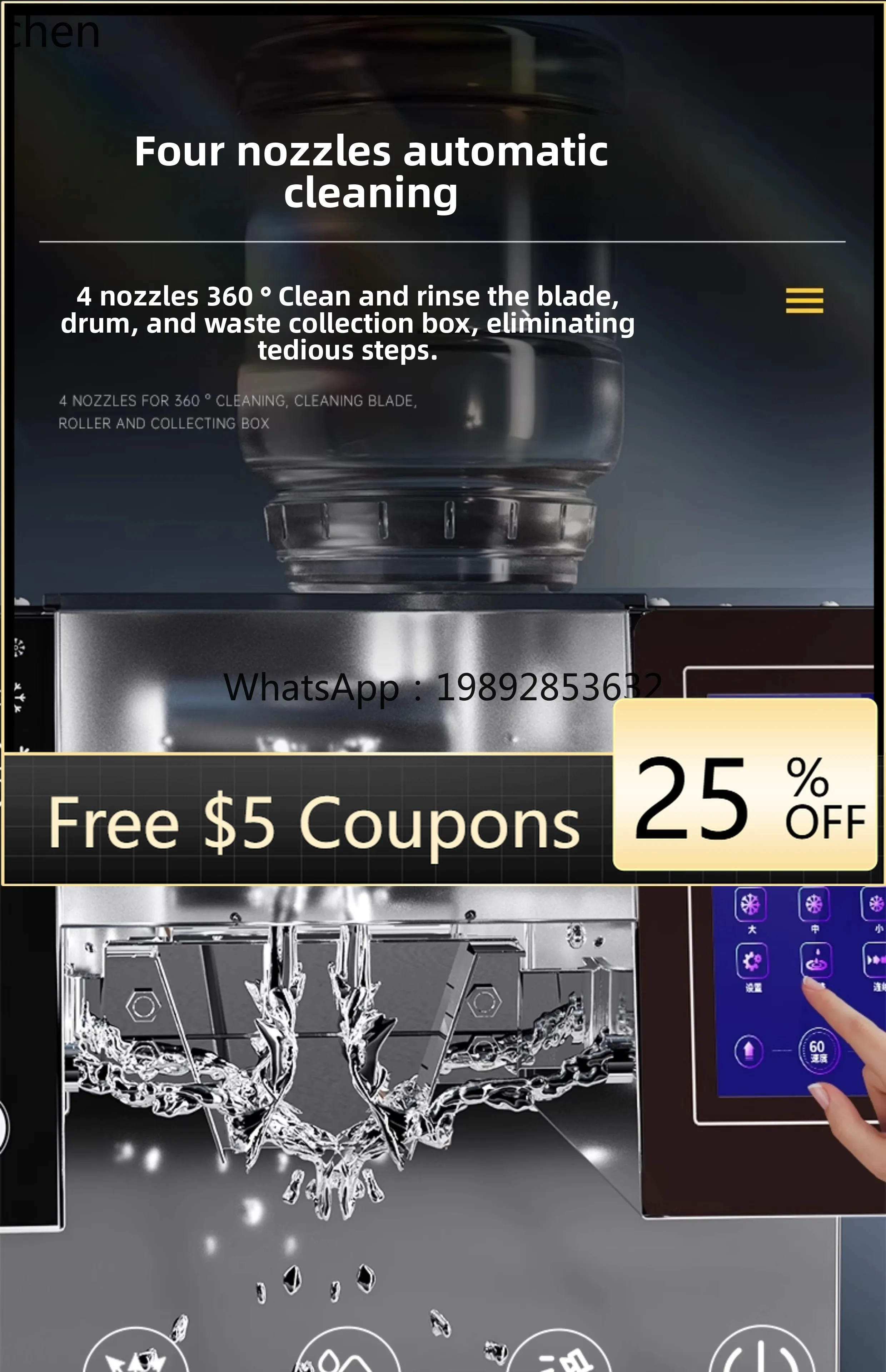 

ABB Snowflake Commercial Stall Snow Ice Machine Fluffy Ice Maker