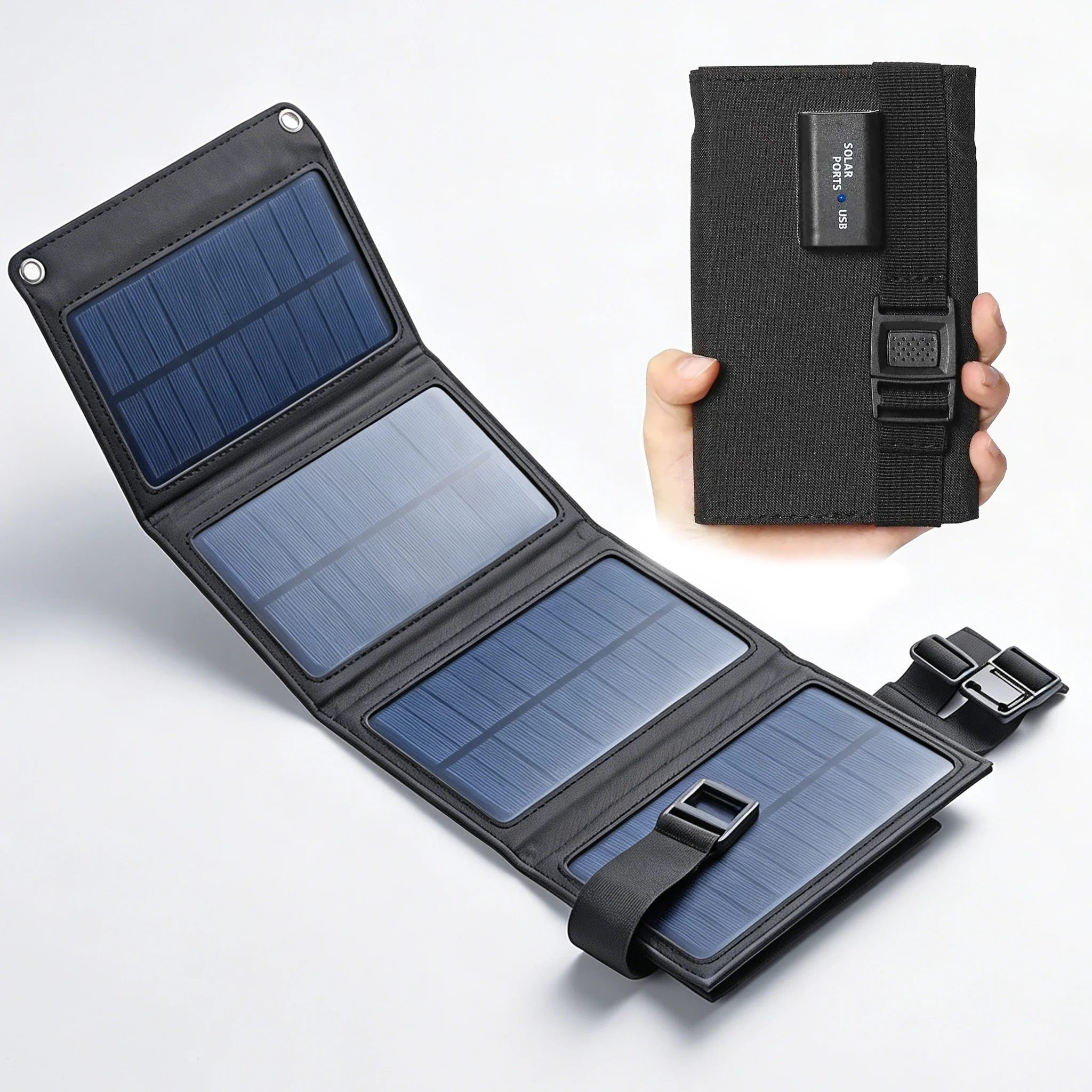 Jinko Solar Panel Cheetah - 태양광 패널 충전기 접이식 방수 태양광