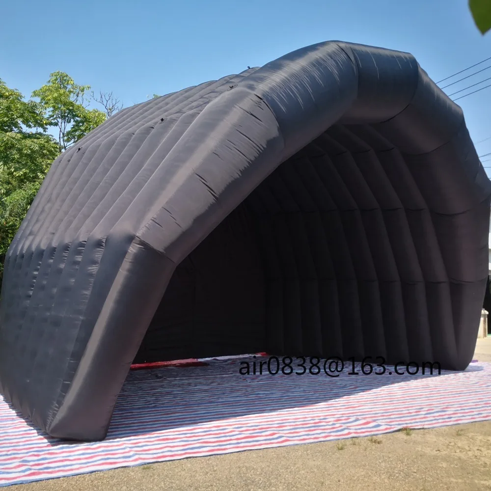 Huge Oxford Inflatable Stage Cover Tent Blow Up Inflatable Stage Roof Party Event Marquee for 4 Seasons Outdoor Festival Events