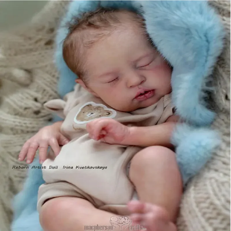 19 INCH herboren baby teddy ongeverfd kit