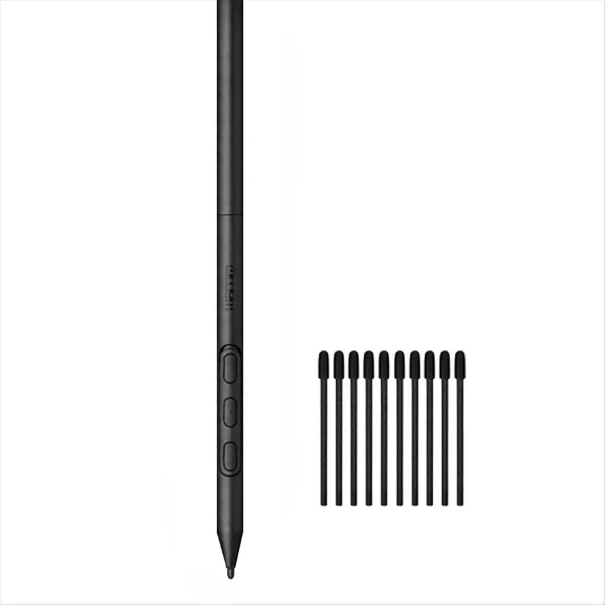 A73T 10Pcs Fiber Pen Tips Pen Nibs for Wacom Movink PTK670 PTK470 PTK870 DTH135 DTH172 DTH227 DTH271 with Nib Removal Tool