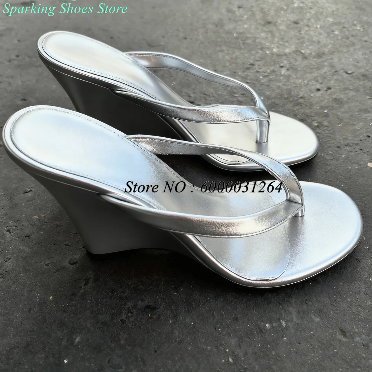 

Candy Color Clip Toe Wedges Sandals Strappy Suede Mule Slippers Outdoor Flip Hops Slip On Women Luxury Designer Shoes Summer