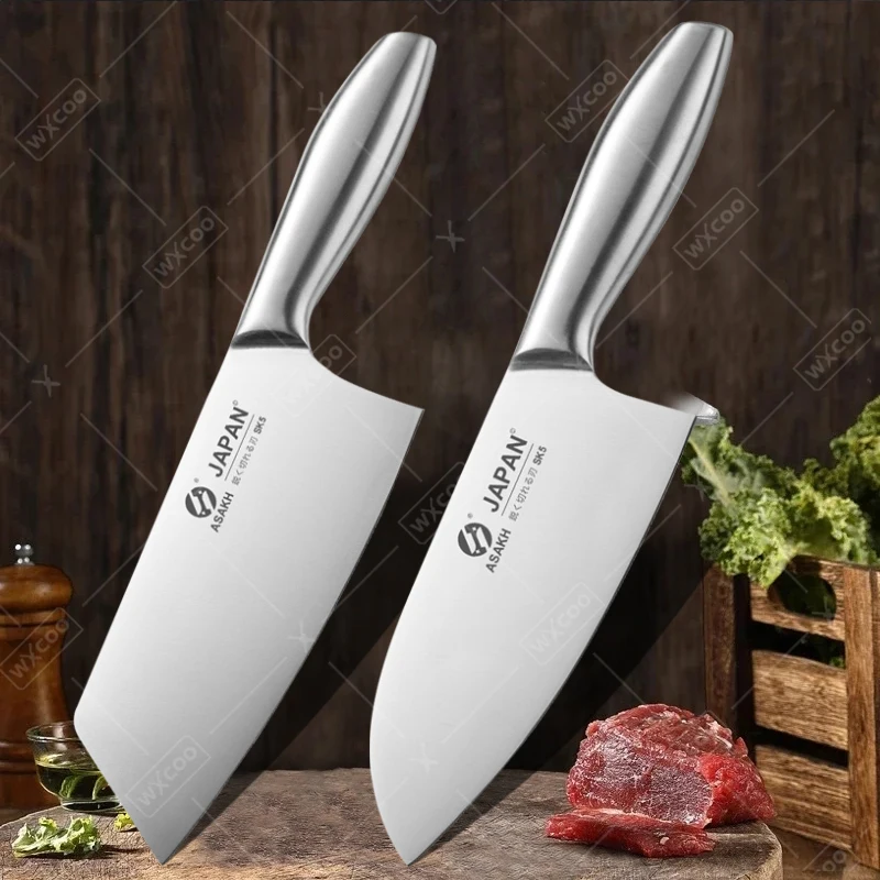 WXCOO High-carbon Forged Meat Fruit Slicing Knife Multi Chef's Knives Japanese Kitchen Knives Sharp Stainless Steel Boning Knife