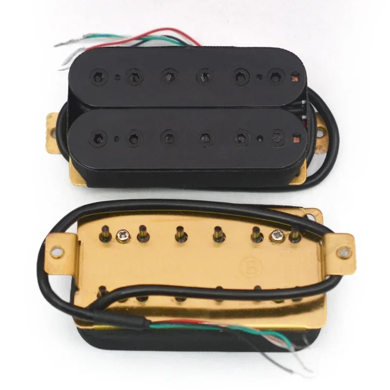 6-String Electric Guitar Pickups Humbucker Dual in Line Adjustable Hex Screw Coil Splitting  Pickup Multi-Colour