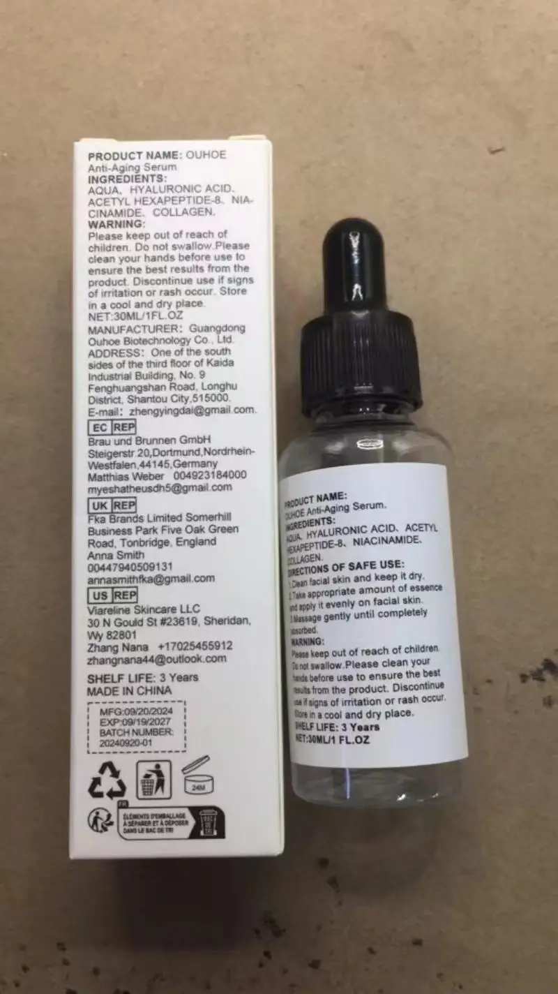 Sérum à l'acide hyaluronique et au collagène Boost - 30 ml/1 fl.oz Traitement des rides pour le visage et le cou |   Sérum hydratation profonde et raffermissant