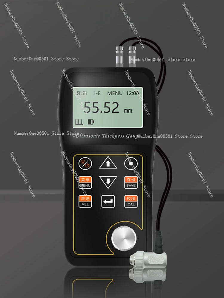 Ultrasonic thickness gauge Steel pipe wall thickness gauge Metal thickness gauge Steel plate high-precision measuring instrument