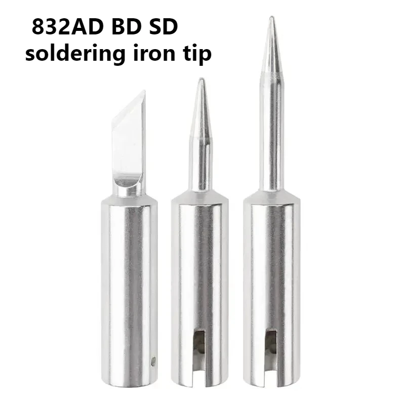 high-quality 0832BD SD AD CD FD soldering iron head compatible with ersa electric soldering iron soldering station  5PCS
