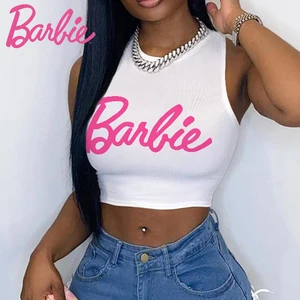 Phụ nữ Barbie Tops Nottless Tops, Sexy Sweeper, Hip-Hop Sweeper, Sweet Cloth Tops, Y2K Fashion, Summer 6 Quần áo Barbie dành cho người lớn bán hàng chính - №1