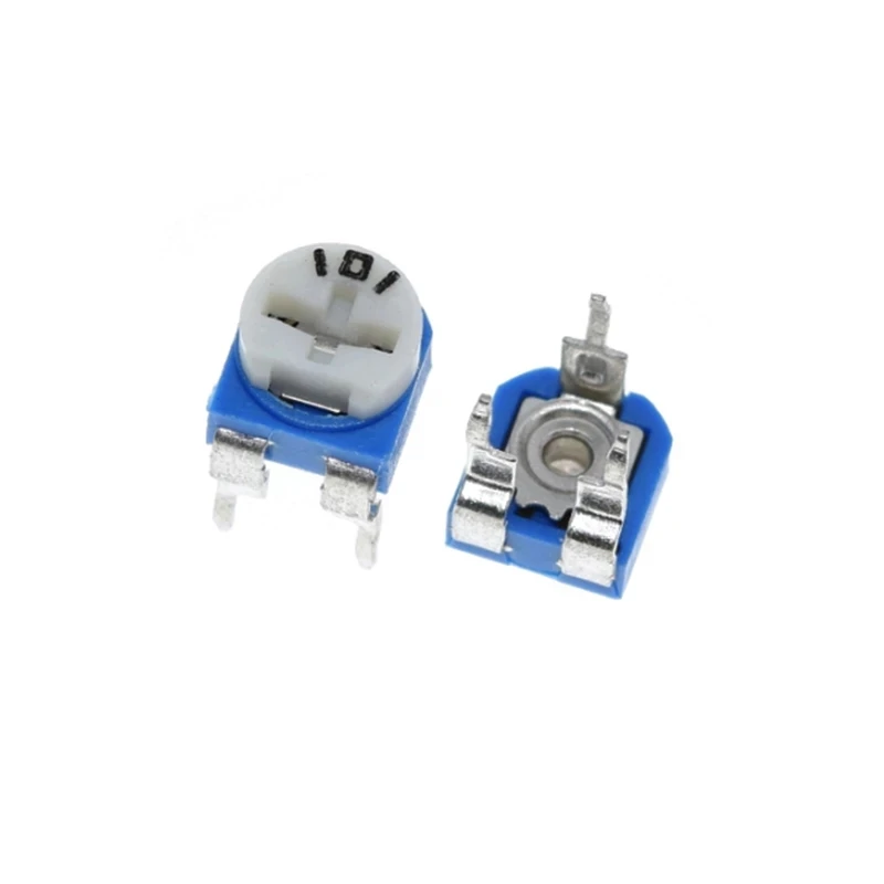 65PCS/LOT Trimming Potentiometer RM065 Top Adjustment 100R-1M RM065 WH06-2 Variable Resistors Assorted 13Type*5pcs=65PCS Kit