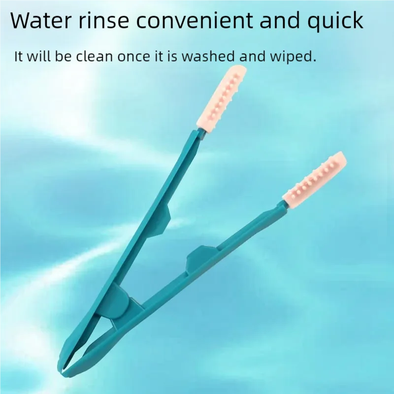 قطعة واحدة من فرشاة عين القطة المصنوعة من السيليكون ضرورية للقطط - أداة تنظيف فعالة للعين والخفق مناسبة لشعر القطط القصير والطويل