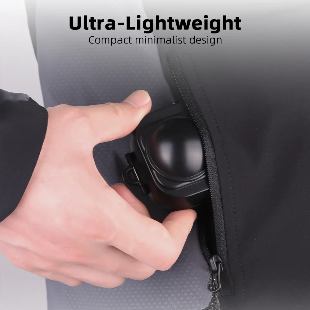 غطاء عدسة Flymile لكاميرا Insta360 X5 البانورامية غطاء حماية مقاوم للخدش ومضاد للسقوط