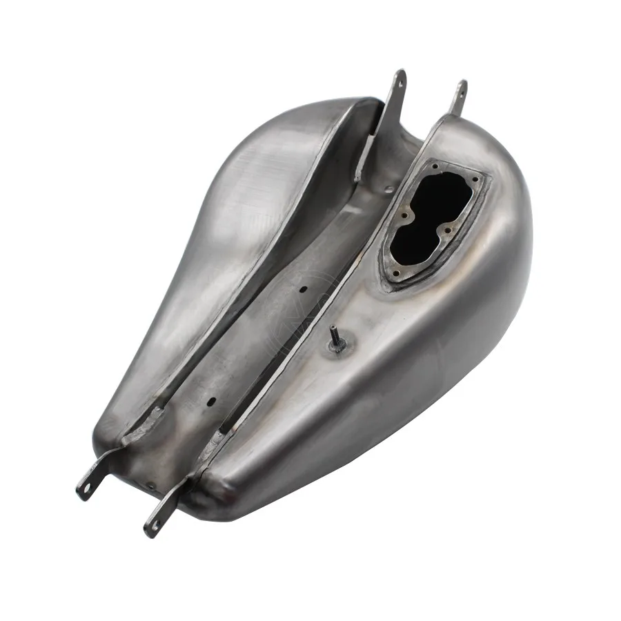 Motorcycle Retro Oil Gas Fuel Tank 20L 5.28 Gal Fit For Harley Sportster Iron XL 883 72 1200 Forty-eight 2007-2022 Unpainted