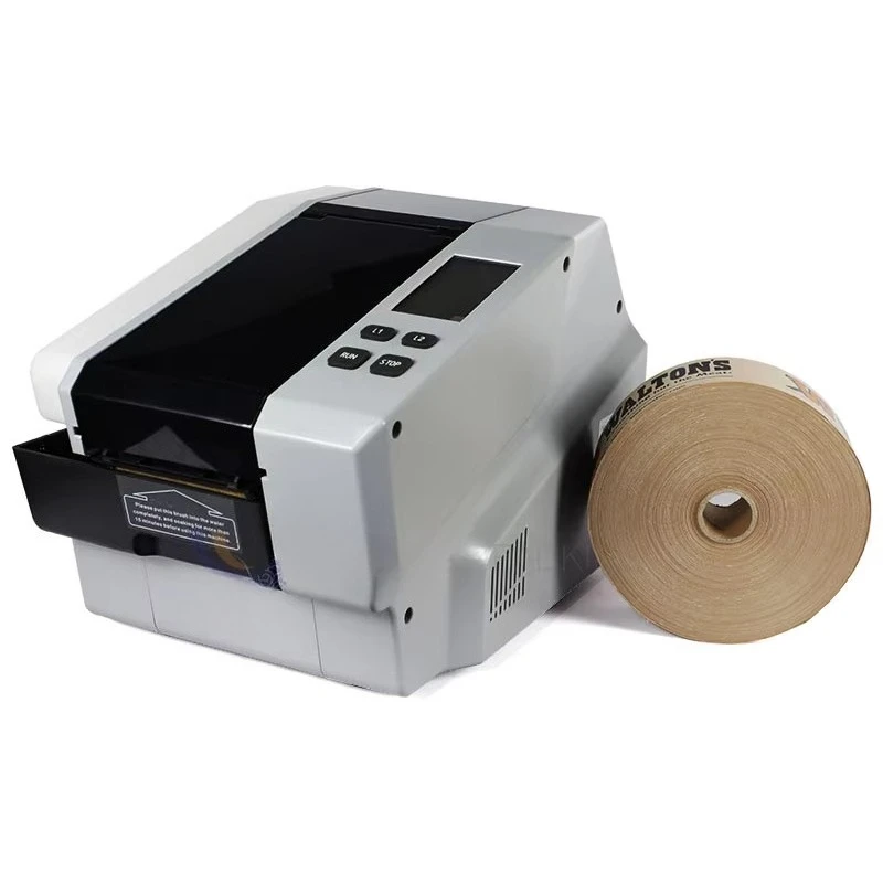 for Carton Package Sealing with 230mm Max. Diameter Water Activated Kraft Paper Automatic Adhesive Tape Dispenser - view 6