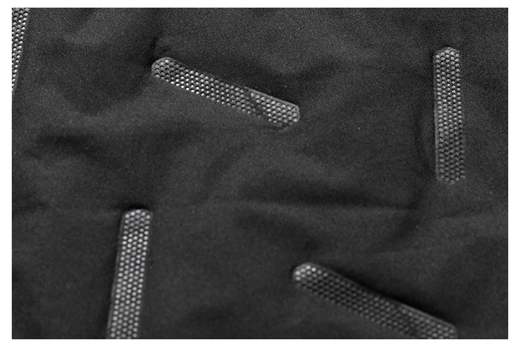 Unisex-Heizweste mit Stehkragen und Reißverschluss, 9 Heizzonen, USB-betriebene elektrische Heizweste, 3 Temperaturstufen, winddicht, leicht. – Detail 19