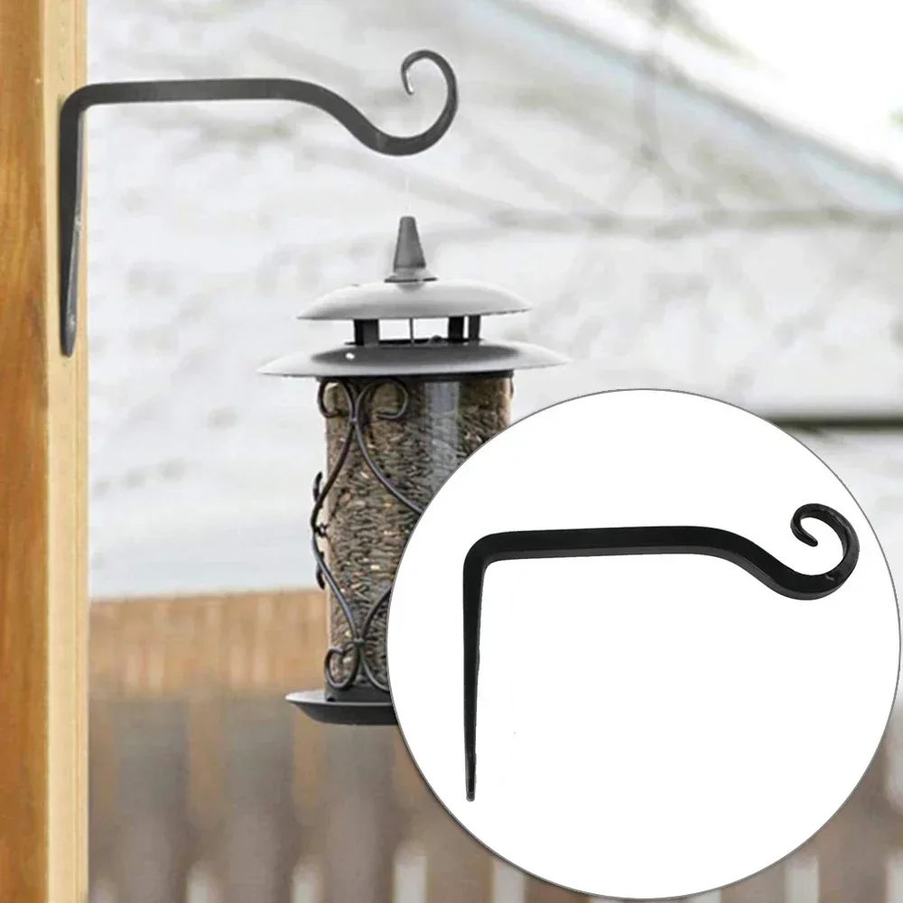 

Iron Wall Hook Flower Basket Screws S-Hook Bathroom Kitchen Towel Rack Holder Wall Mounted Iron Hook Plant Basket Lantern