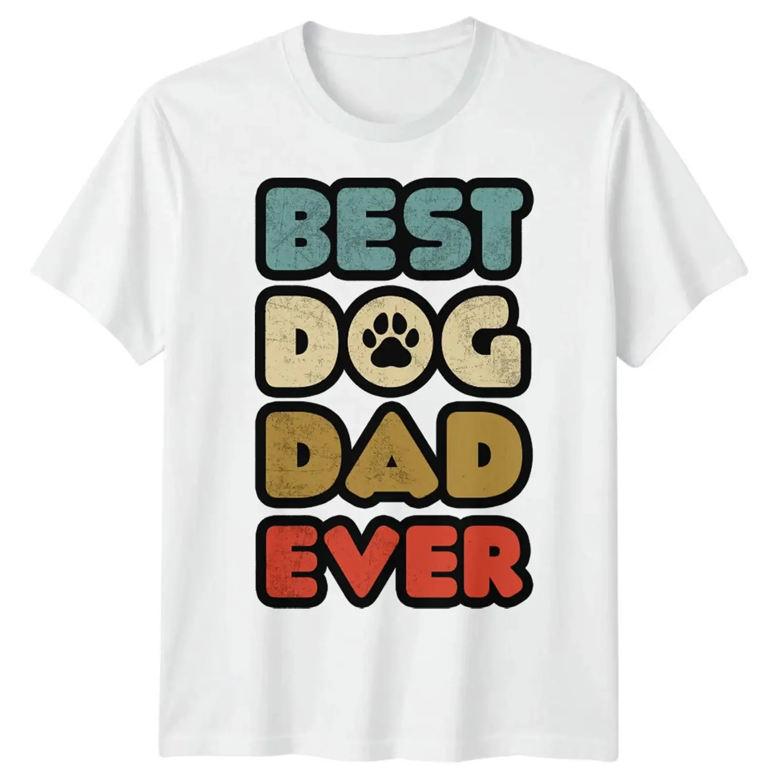 Lustiges Herren T Shirt Bester Hund Papa aller Zeiten Vatertag Leben Geschenk FD vintage Washed fashion homme designer clothes