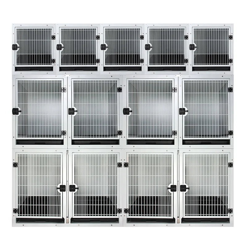 

High Quality Luxury Stainless Steel Metal Villa Pet Display Kennels Cage for Dog