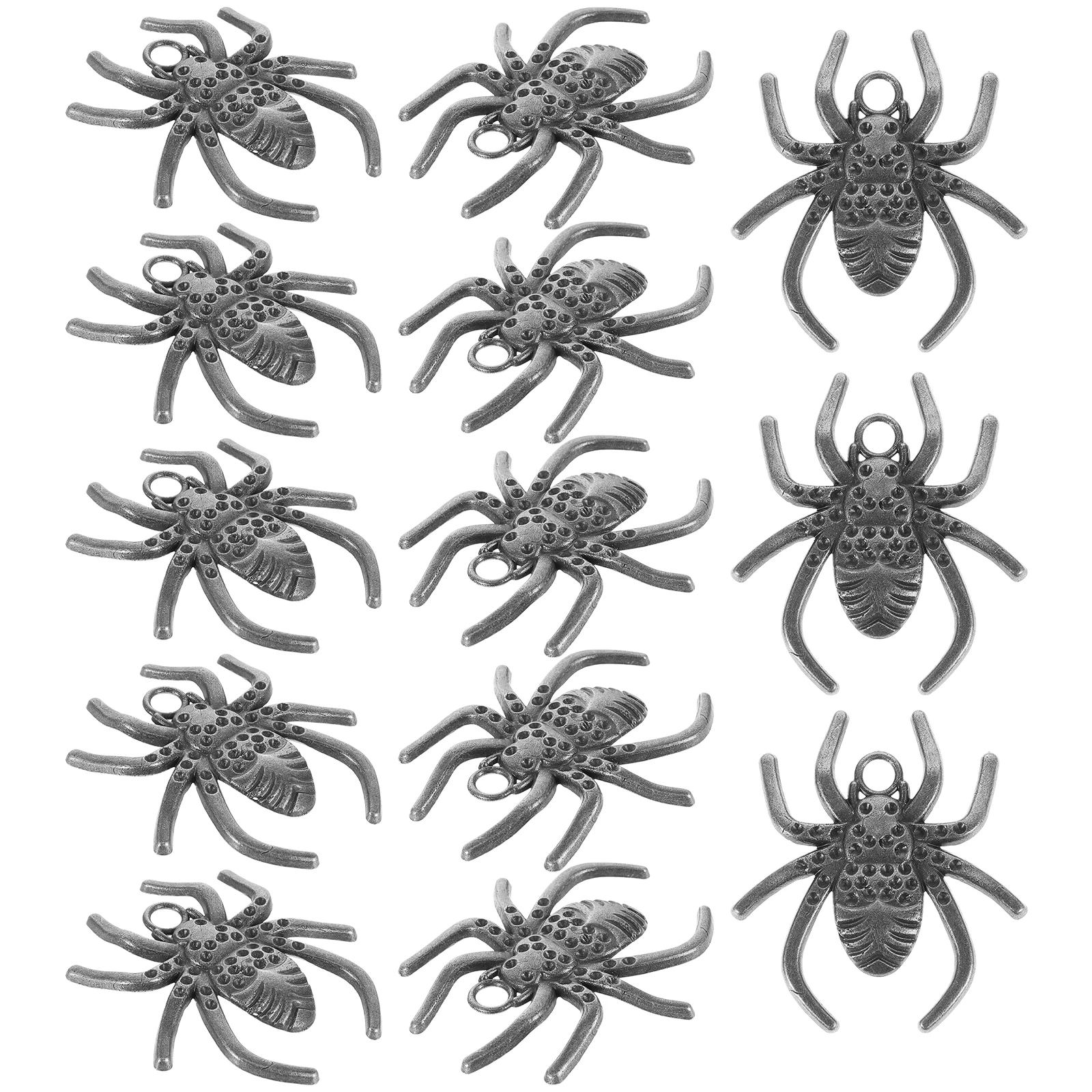 

20 Pcs Spider Hook Decoration Spiders Ornament Halloween Decorations Spooky Home Charms Animal