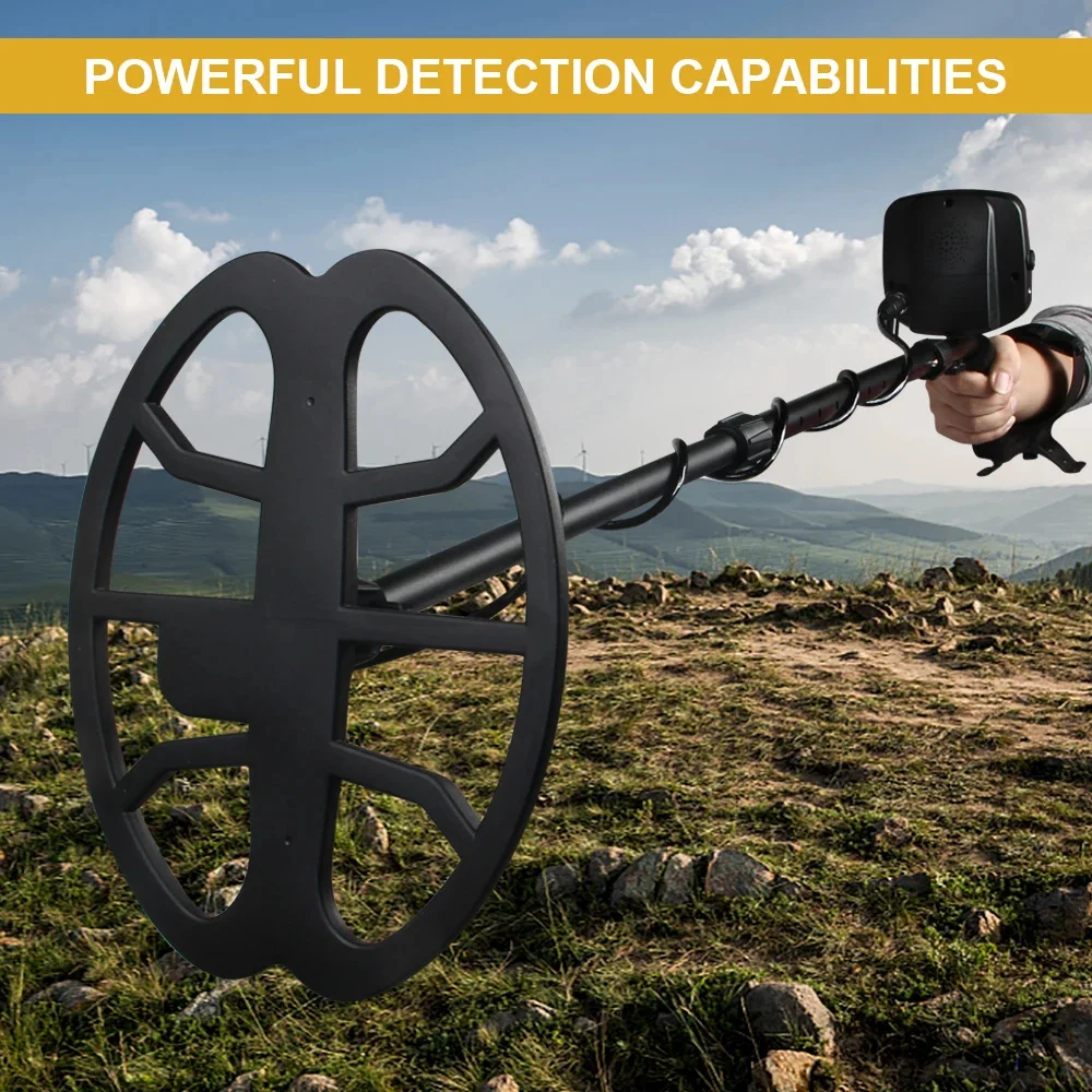 TC-600 Metal Detector Professional Underground Depth Gold Detector Treasure Handheld High Frequency Pinpoint Detecting