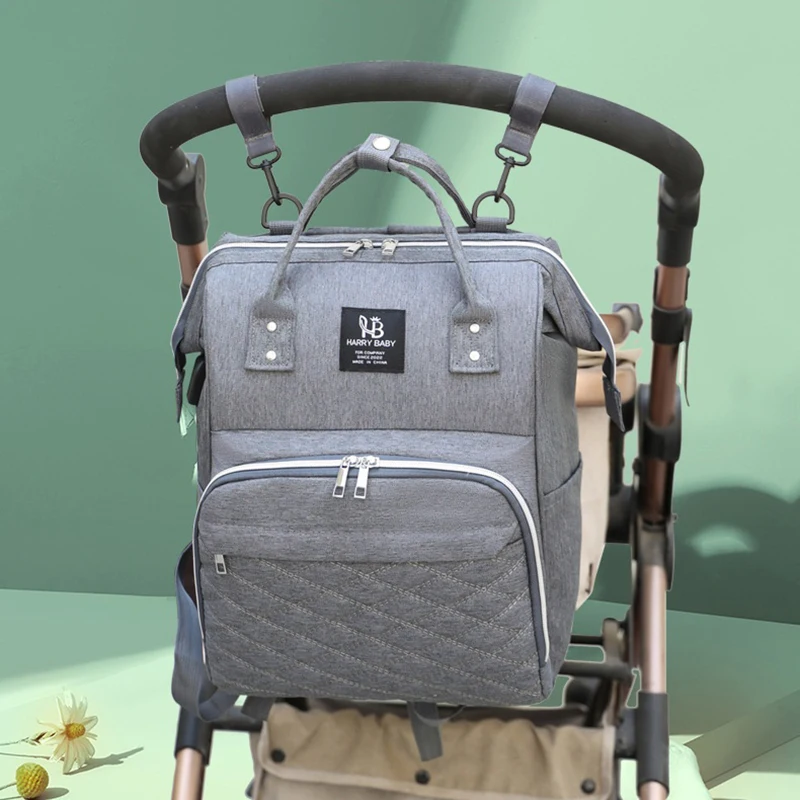 Baby Stroller Hanging Bag Diaper Bag Durable Maternity Backpack Baby Nappy Casual Shoulder Bags Travel Backpacks Outdoor Pack