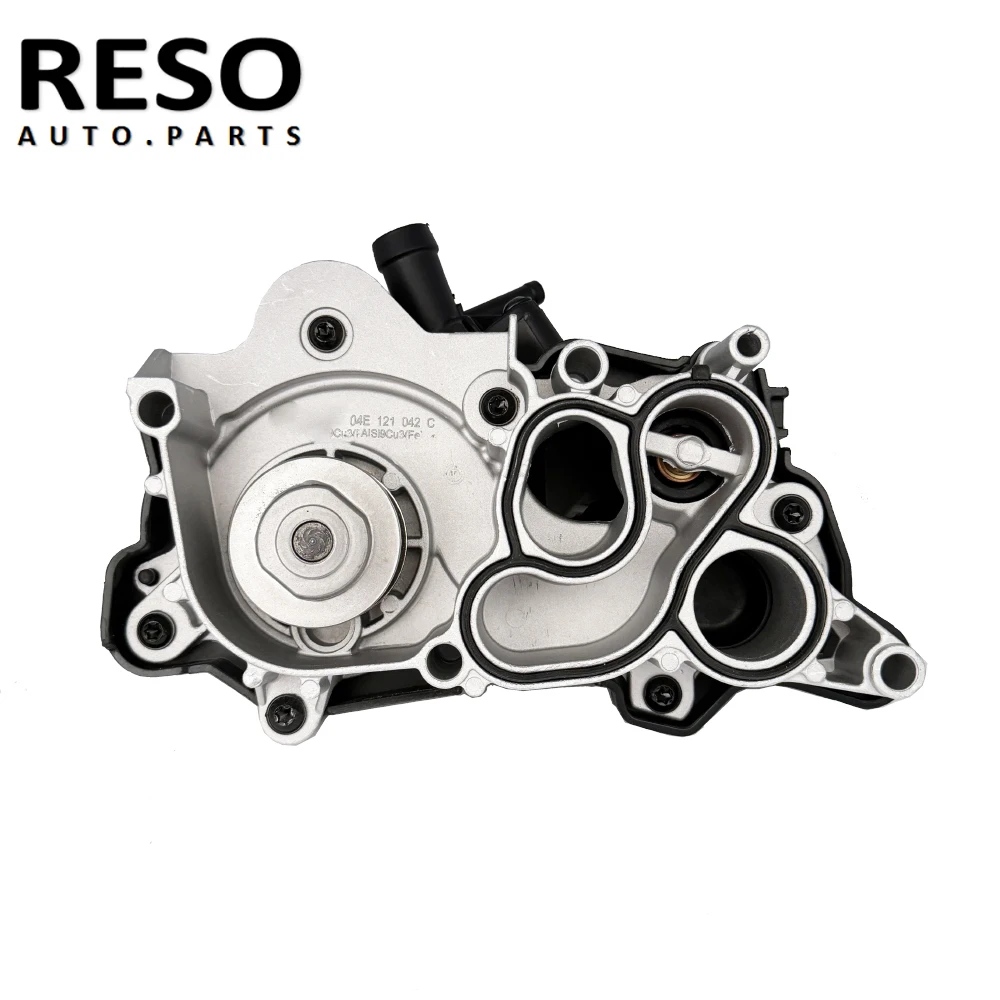 RESO 04E121600AL 04E121600R EA211 1.4TSI Engine Cooling Water Pump Head For Vw Tiguan Passat Golf A1 A2 A3 A4 Q3 04E 121 600 AD