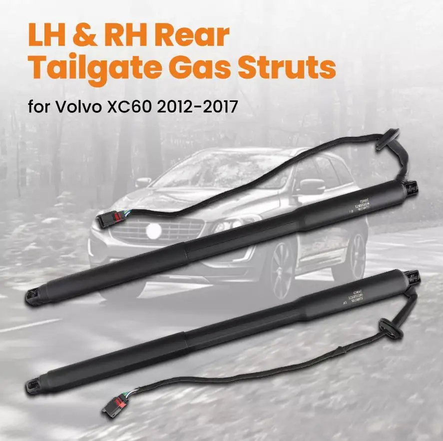 

1 Pair 31479627 31479628 31386705 Rear Left+Right Electric Tailgate Strut for Volvo XC60 (156 T6 T5 AWD D3 D4 D5 31386706