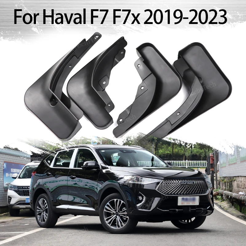 

Mudflaps Mud Flaps Splash Guards Mudguards Front Rear Fender Protector for Great Wall Haval F7 F7x 2019 2020 2021 2022 2023