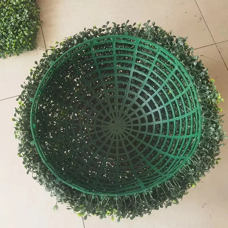 Purple and mixed color artificial flower hanging outdoor garden summer outdoor decoration iron material hanging flower basket