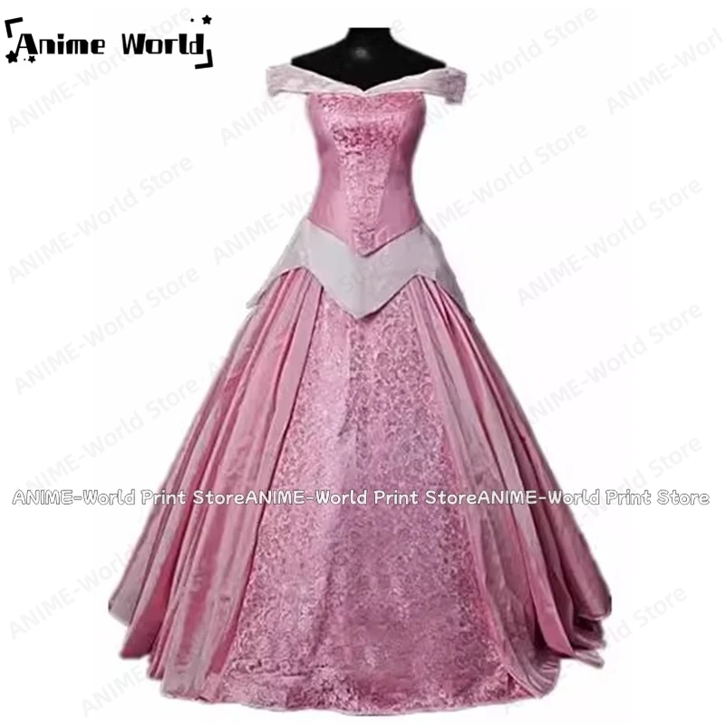 

《Custom Size》Princess Aurora Cosplay Costume For Adult women Party Costume Dress Christmas Halloween Custom Made Any Size