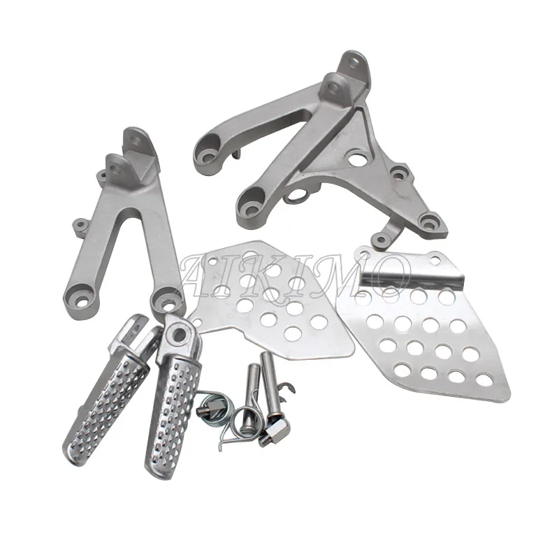 

Motorcycle Front Driver Footrest Foot Pegs Aluminum For Honda CBR 600RR 600 RR 2003-2006 2004 2005