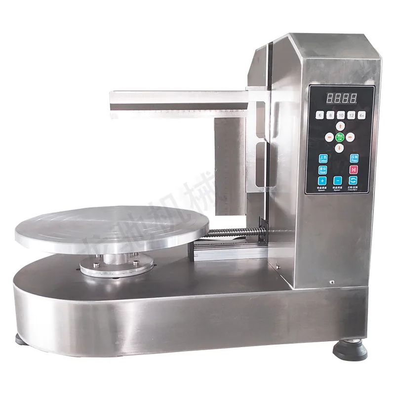 Fully Automatic Cake Smoothing Machine Electric Smoothing Machine Birthday Cream Spreading Machine