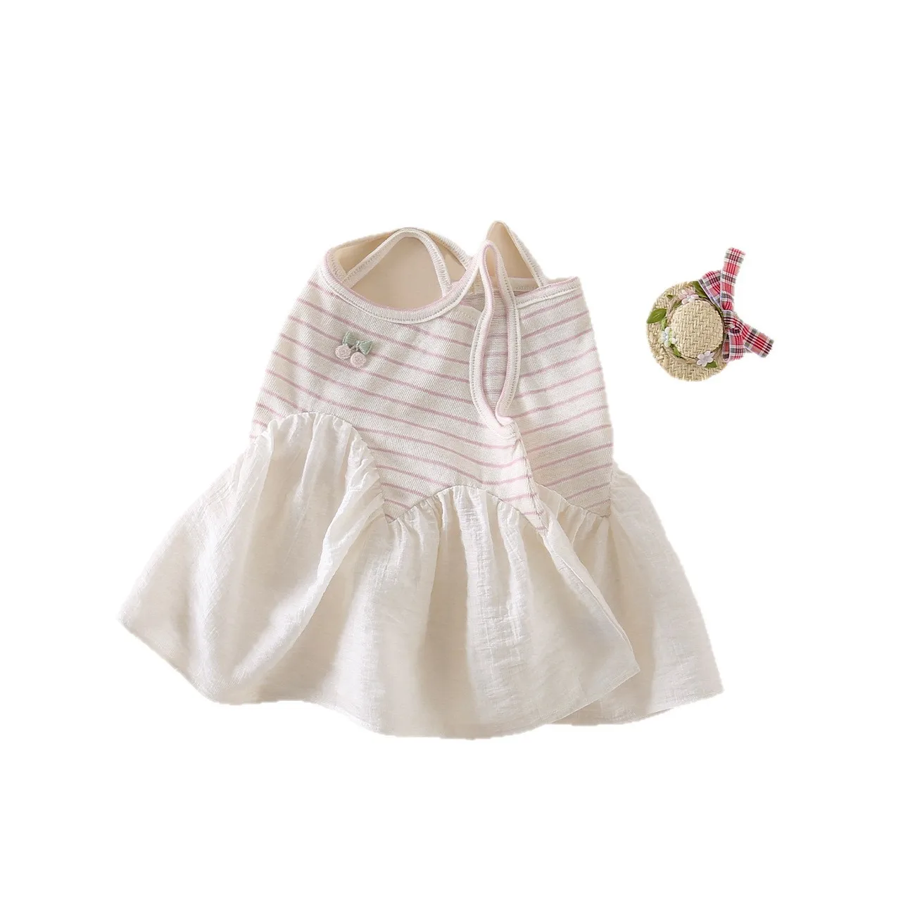 2026 Fashion Stylish Summer New Baby A Grade Girls Camisole Vest Baby Girl Cute Thin Breathable Top