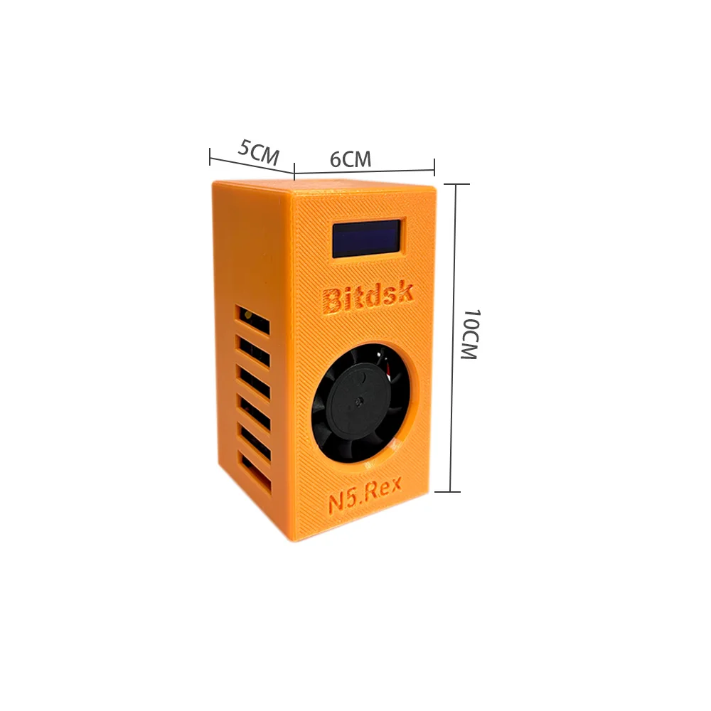 Bitdsk N5 200Gh/S BM1397 ビットコイン ASIC BTC マイナー ソロ宝くじマイナー US/EU/UK/AU/BR プラグ Type-C PD 電源付き