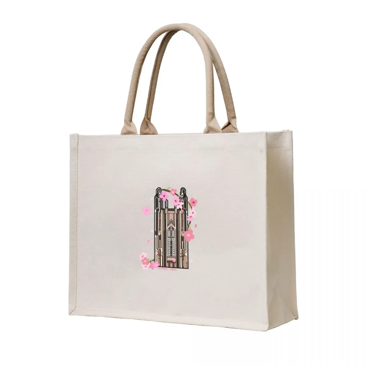 

Wellesley College Galen Stone Tower Flowers Tote Bag Shopper bag shopper bag women Beach