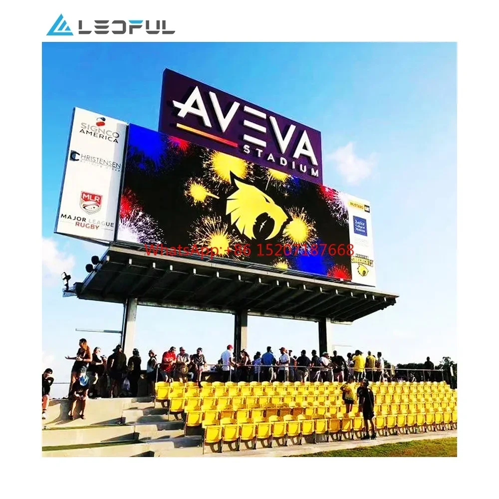 Fast Installation P6 P8 P10 Outdoor Waterproof Programmable Led Advertising Led Display Screen Panels