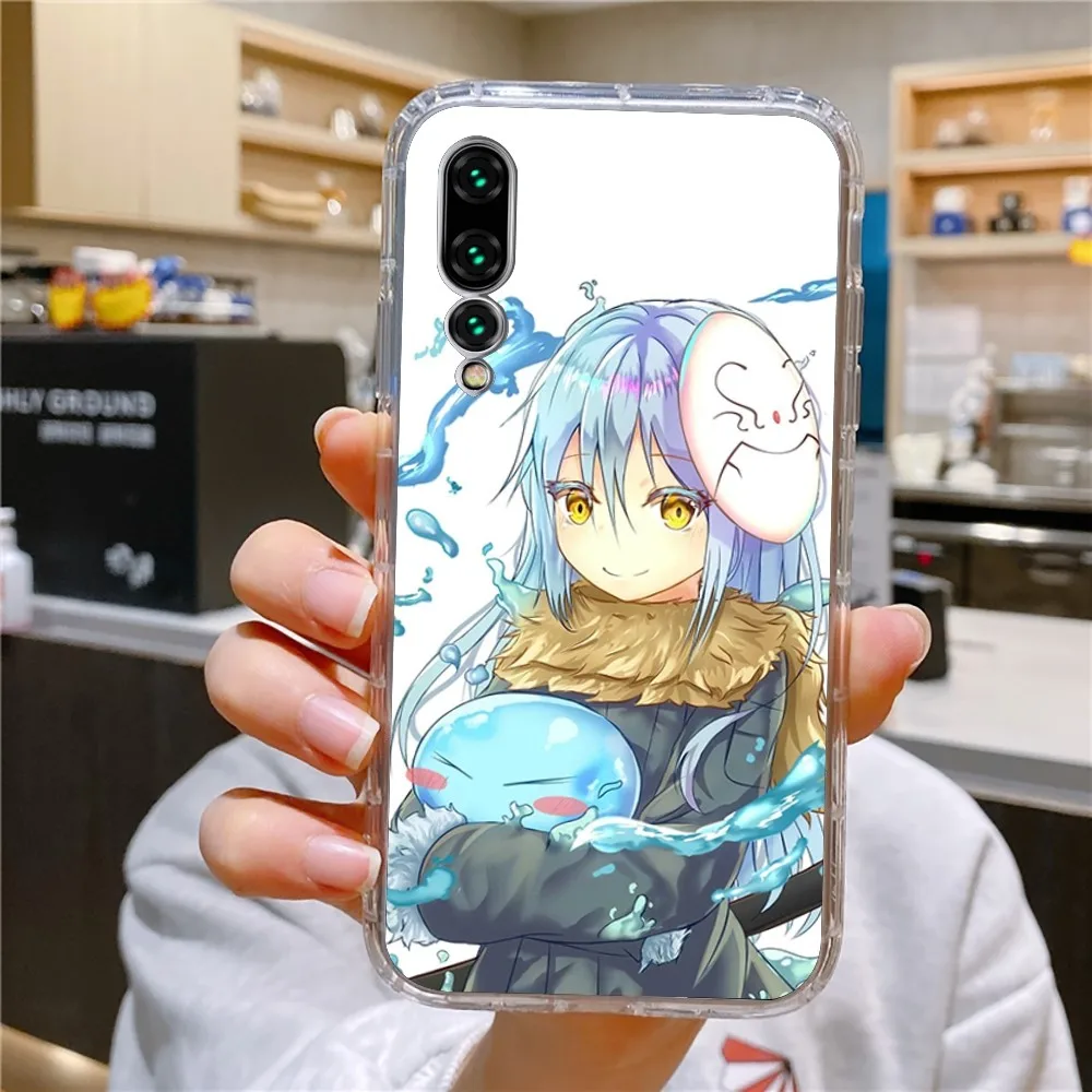 Demon Slime Rimuru Tempest Cassa Del Telefono Per Xiaomi 11 Redmi Nota 11 5G 8T 9A 9 10T Note8Pro Note9 12SUltra Custodia Trasparente