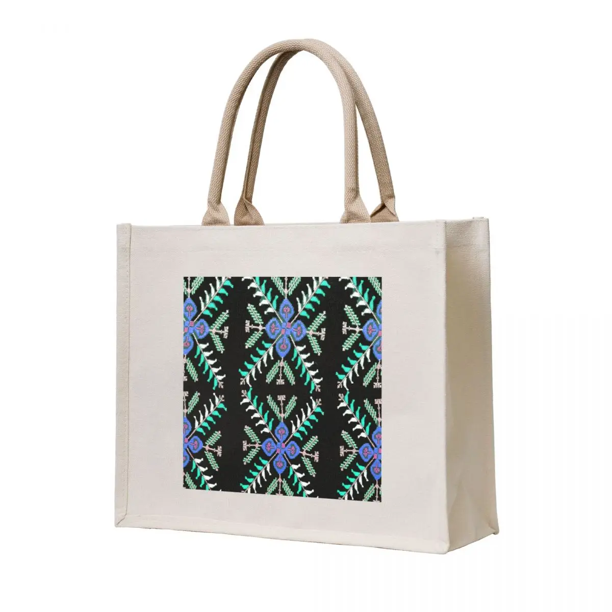 

Diamonds in Black and Blue Tote Bag bags luxury women hand bags handbag Cloth bag